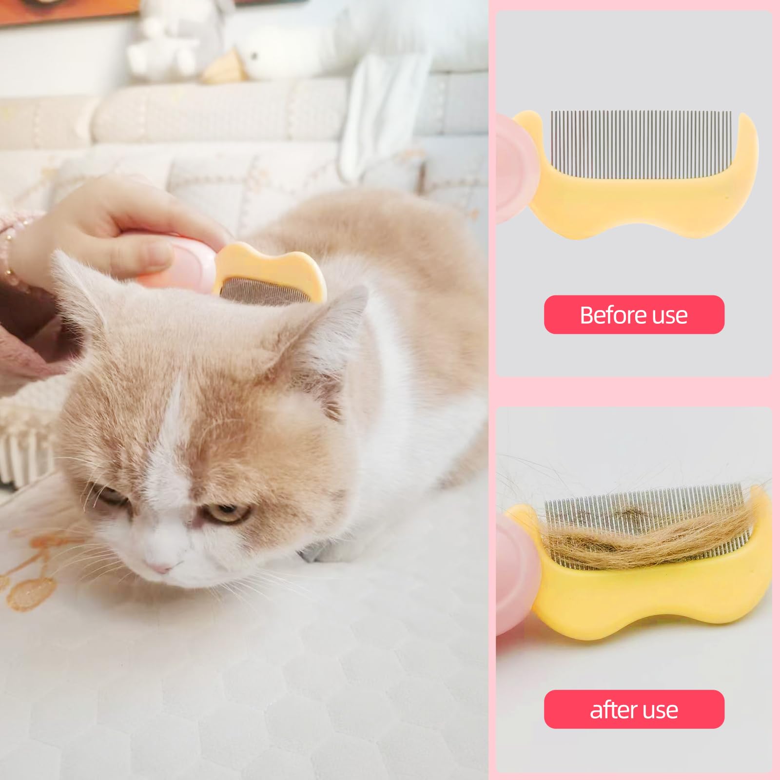 DAOGUAUNG brosse pour chats et petits chiens, design durable