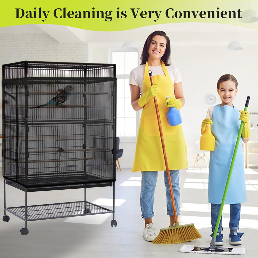 Adaptatif Daoeny: convient cages rondes et carrées pour grandes cages