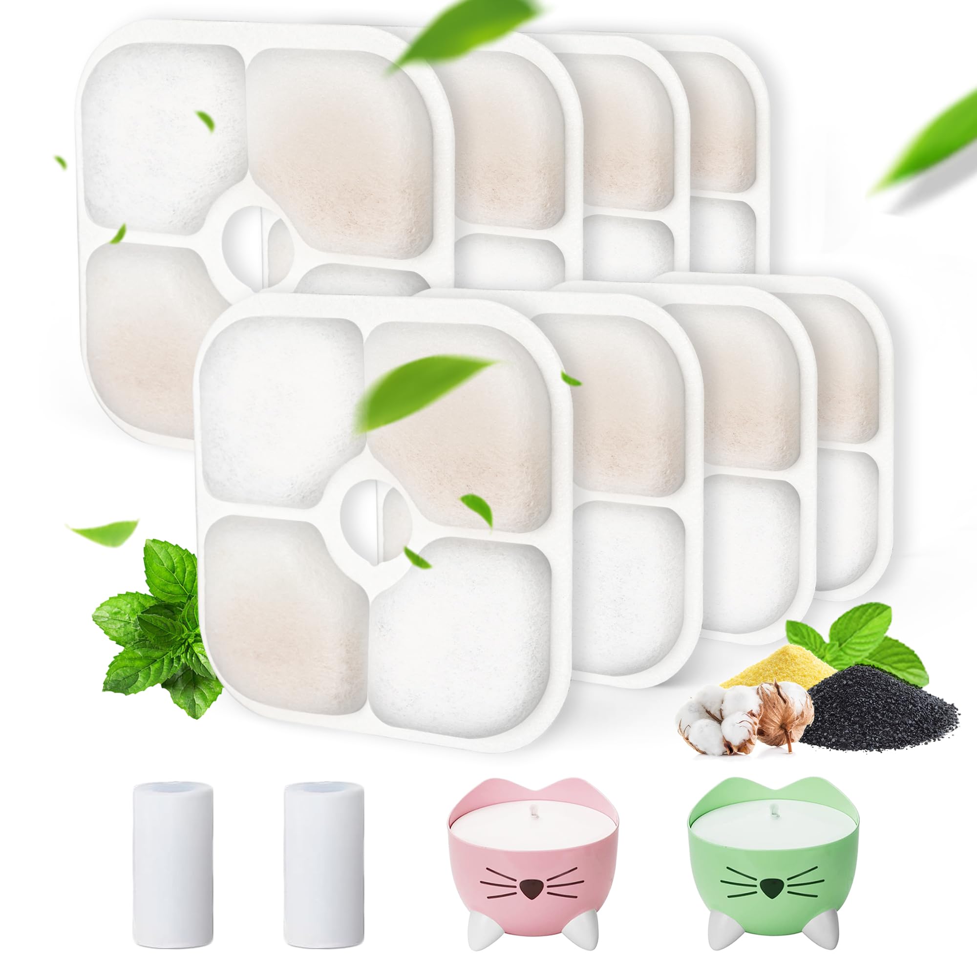 Filtre Daoxuan pour fontaine PIXI, ensemble de 8 prêt à remplacer.