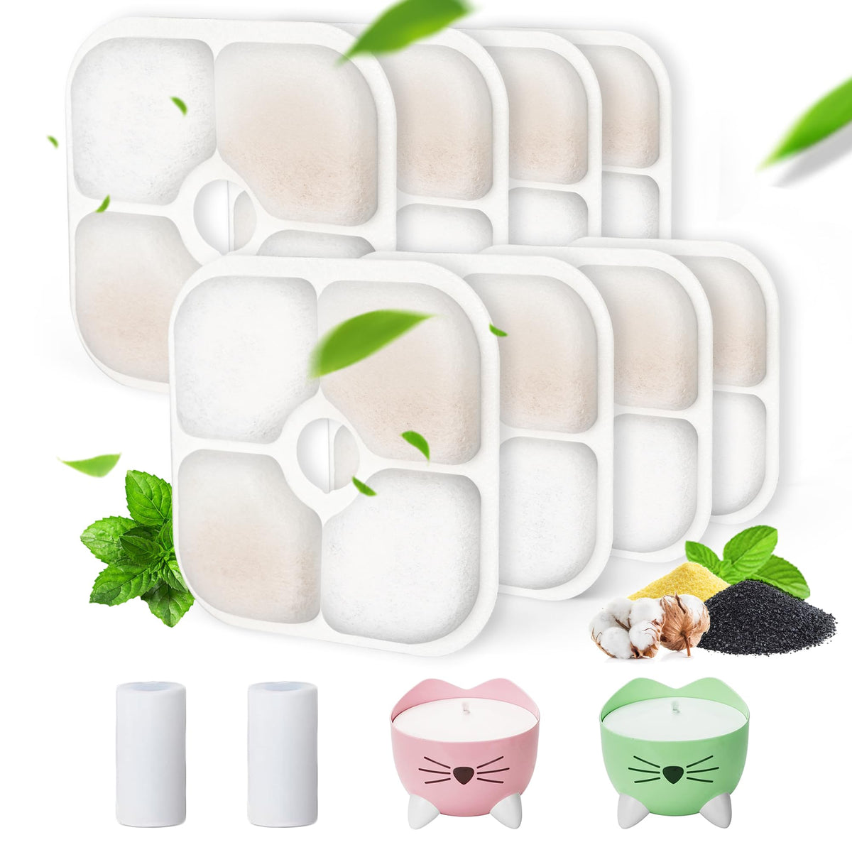 Filtre Daoxuan pour fontaine PIXI, ensemble de 8 prêt à remplacer.