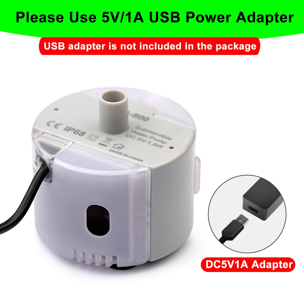 Connexion USB 5V Daoxuan SMA-800, alimentation pratique.