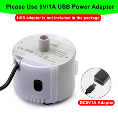 Connexion USB 5V Daoxuan SMA-800, alimentation pratique.