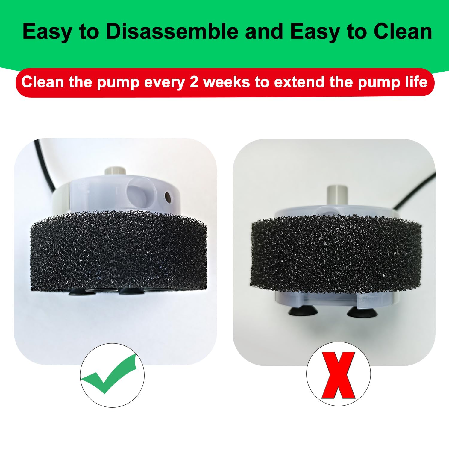 Pompe Daoxuan SMA-800 utilise USB 5V, pratique avec alimentation adaptée.