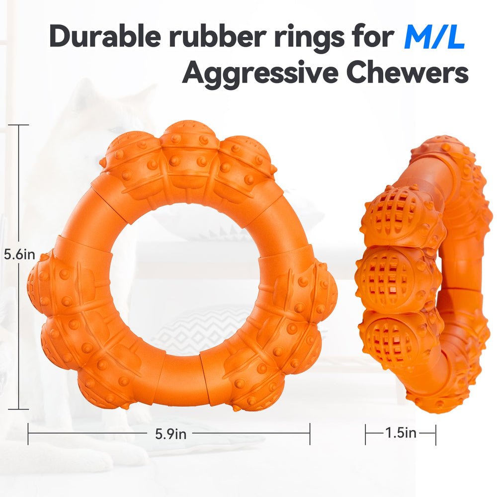 DAOZIJI jouet interactif chien durable favorise stimulation et distraction.