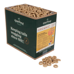 Darford friandise bio citrouille pour chien — récompense saine.