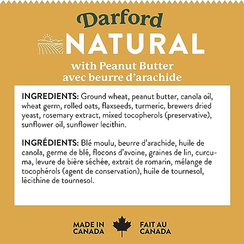 Darford Naturals – quatre saveurs, cheddar et beurre de cacahuète pour varier les plaisirs