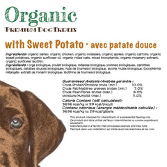 Darford orge bio patate douce – option naturelle sans colorants artificiels.