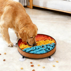 DasTior Snuffle Mat 50 cm avec ventouses pour stabilité lors de l'exploration olfactive.