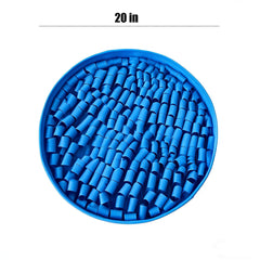 DasTior Snuffle Mat avec ventouses 3 pour une stabilité sur sol lisse.