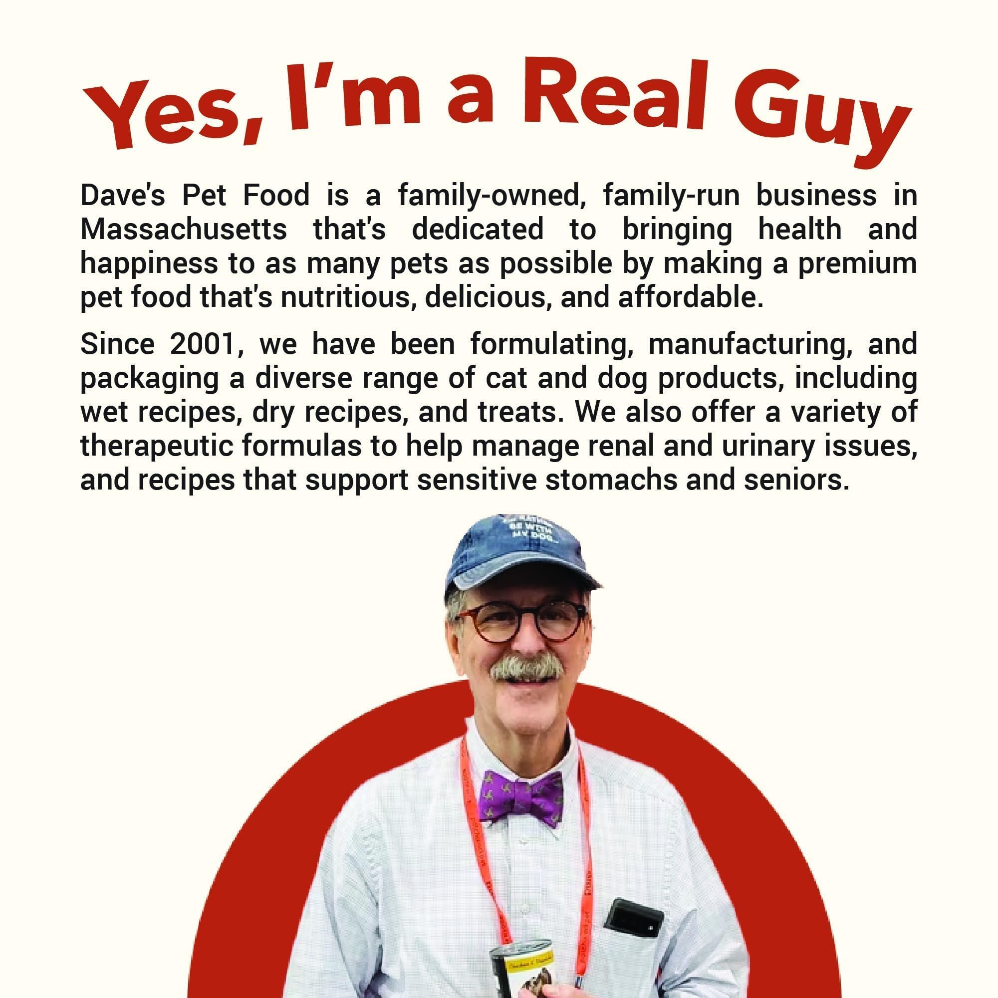 Bol prêt à servir avec Dave's Pet Food pour un repas pratique.