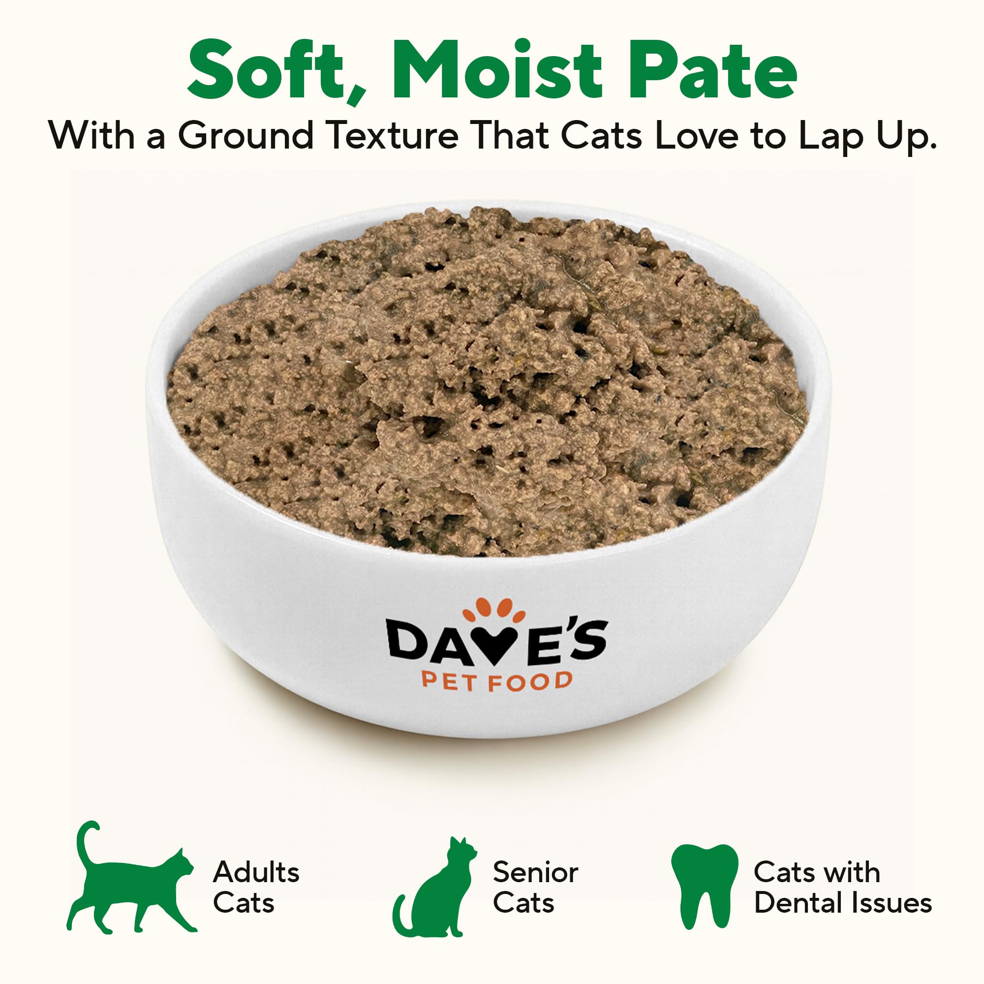 Dave's Pet Food emballage pratique 24 boîtes 5,5 oz