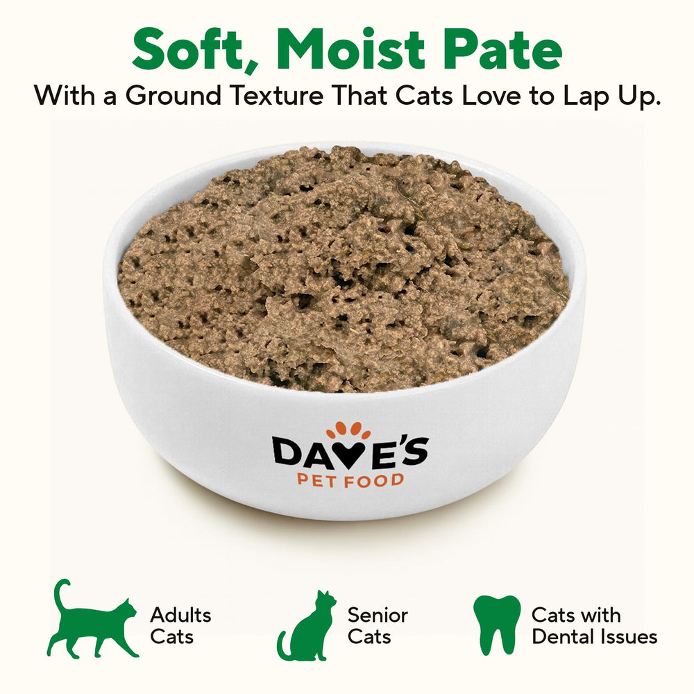 Dave's Pet Food emballage pratique 24 boîtes 5,5 oz