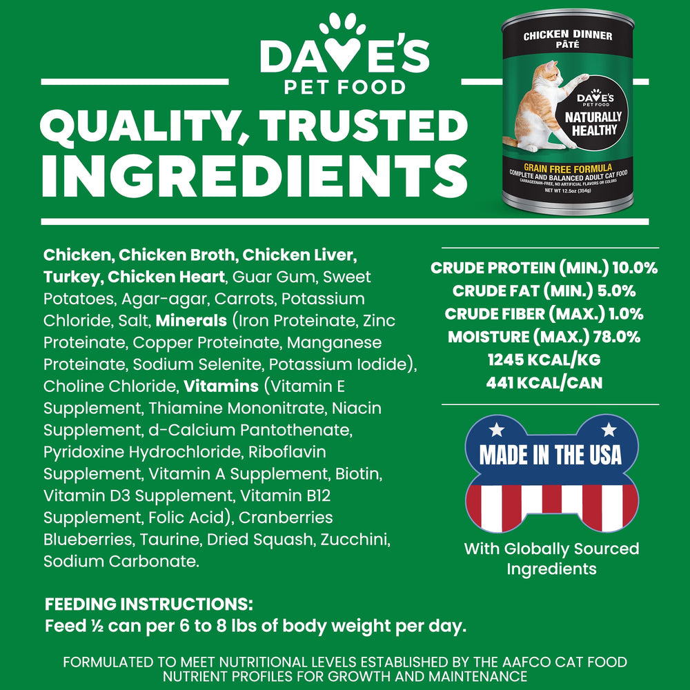 Sans artificiels et carraghénane, Dave's Pet Food reste simple