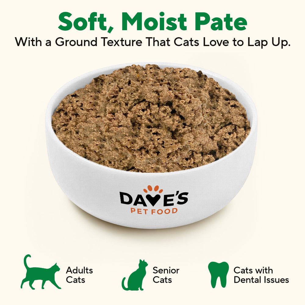Conforme aux profils nutritionnels AAFCO pour Dave's Pet Food