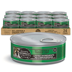 Dave's Pet Food pâte poulet 95% viande, texture riche idéale pour chat exigeant