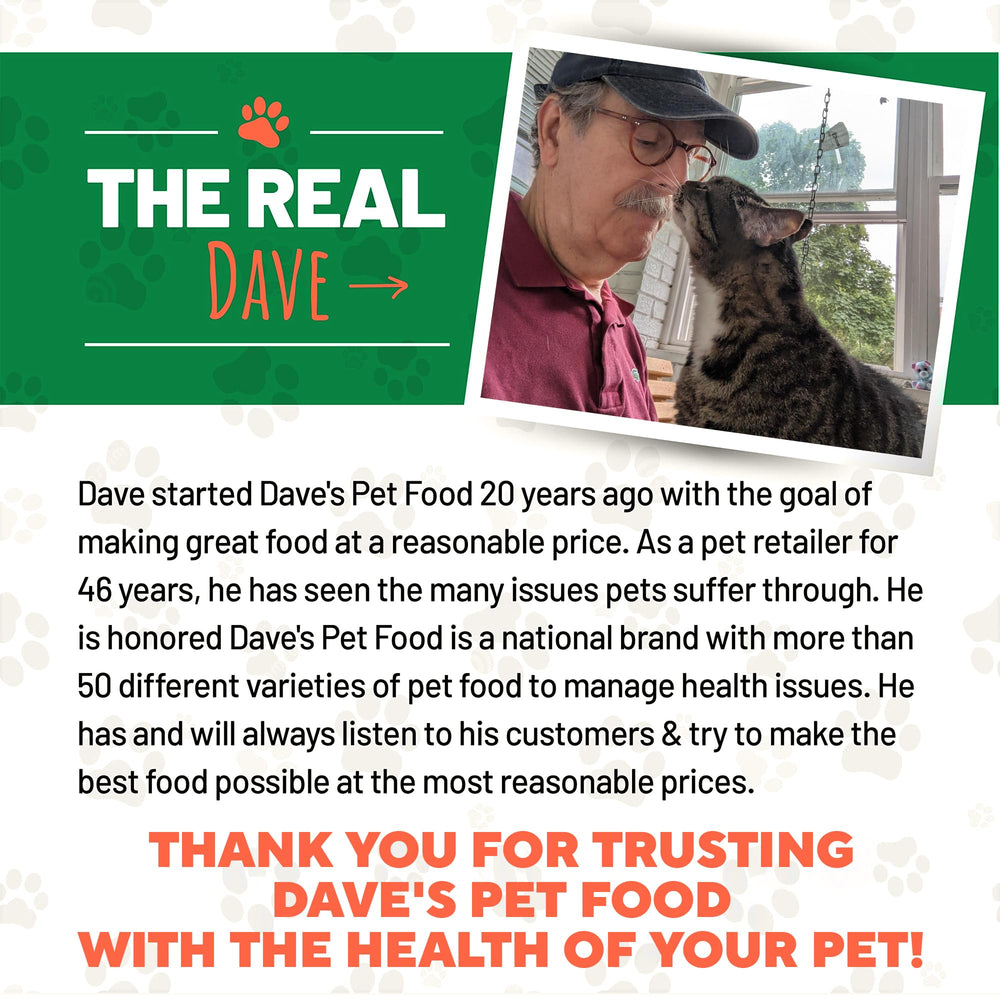 Dave's Pet Food Pâté poulet, emballage pratique de 24 boîtes