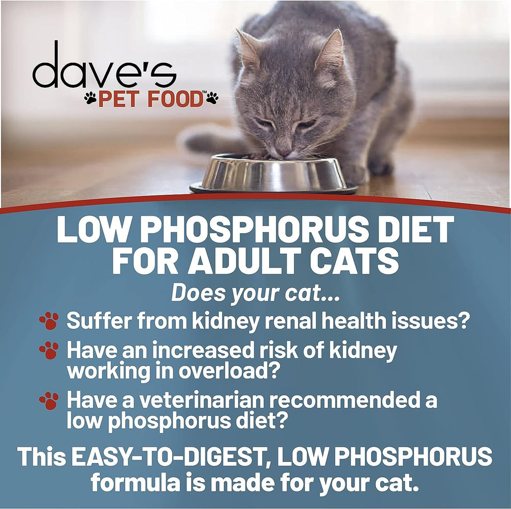 Dave's Pet Food pâte poulet, texture lisse et appétissante pour chats.