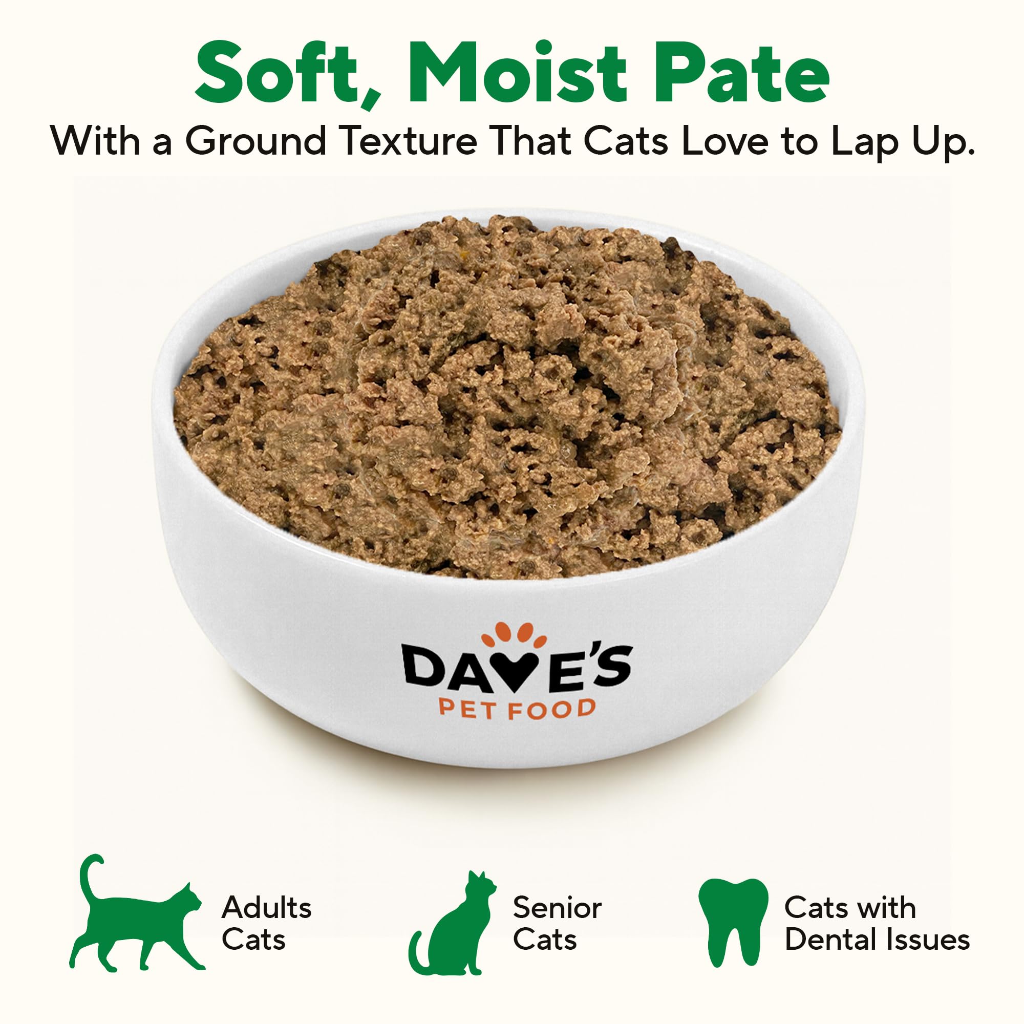 Dave's Pet Food Pâté poulet, fabrication aux États‑Unis