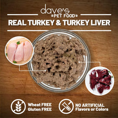 Dave's Pet Food sans cereales, option légère et digeste pour chiens