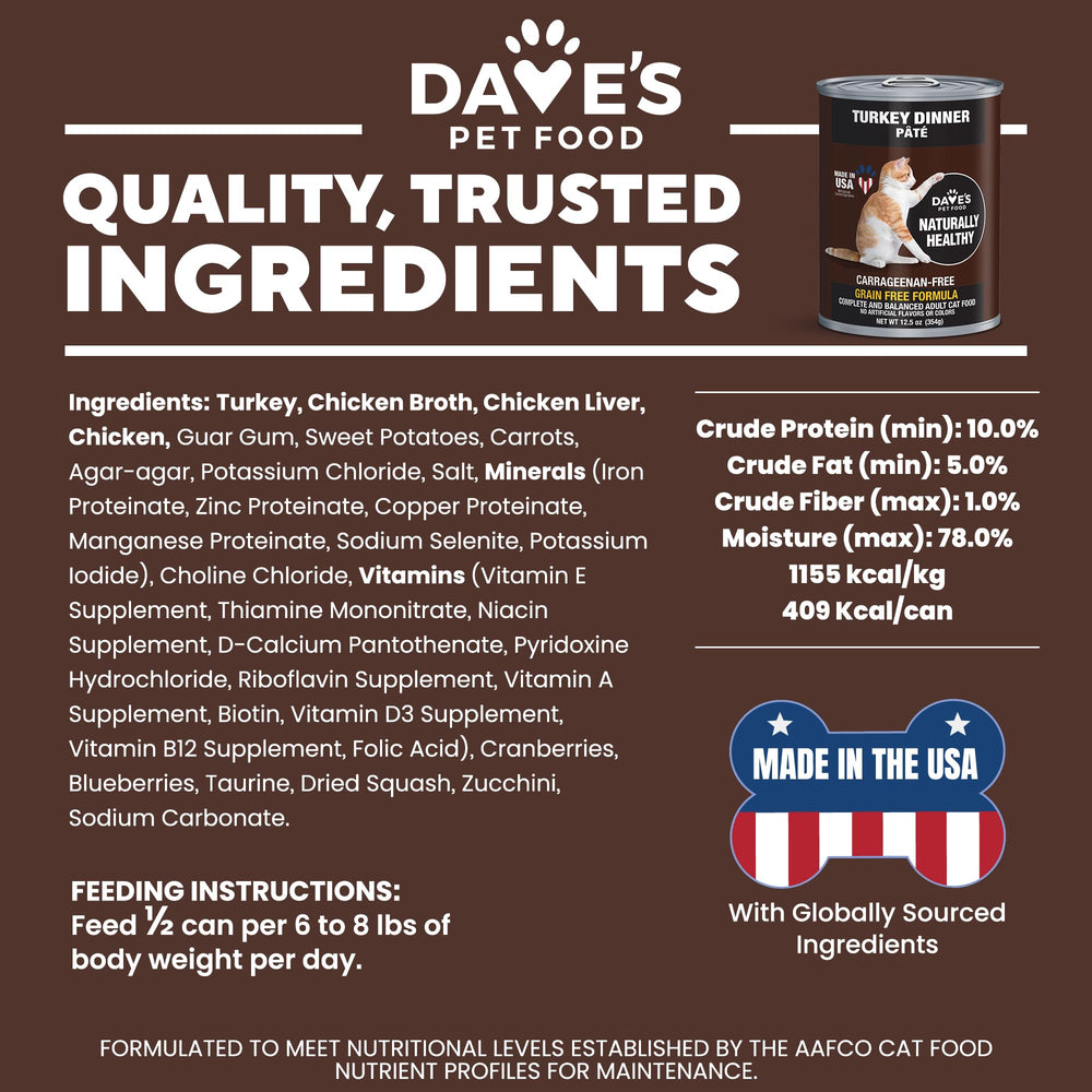 Dave's Pet Food servir temp ambiante: facile à servir à température ambiante