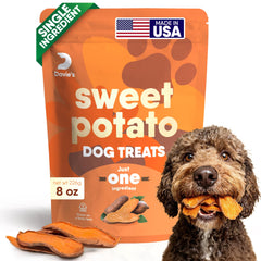 Davie's Naturals friandises patate douce en sachet, récompense pratique pour chien