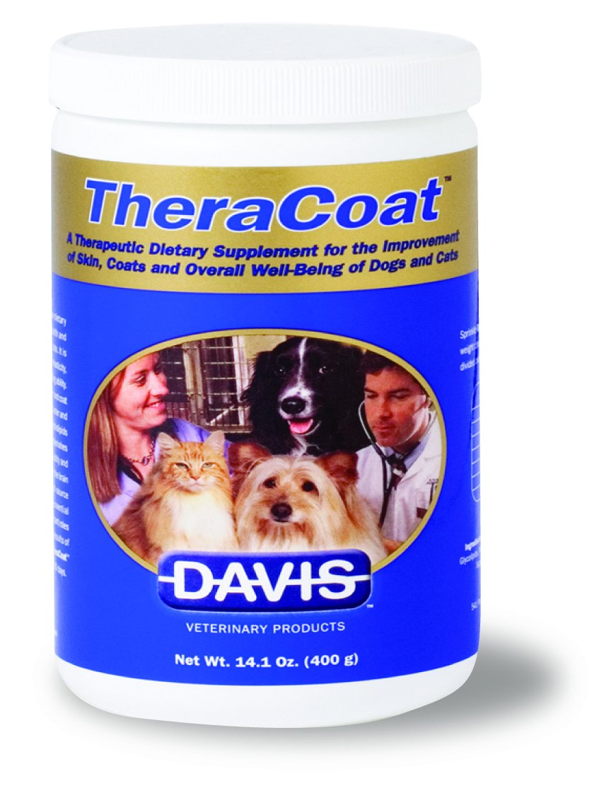 TheraCoat Davis pour chien – pelage brillant et peau saine.