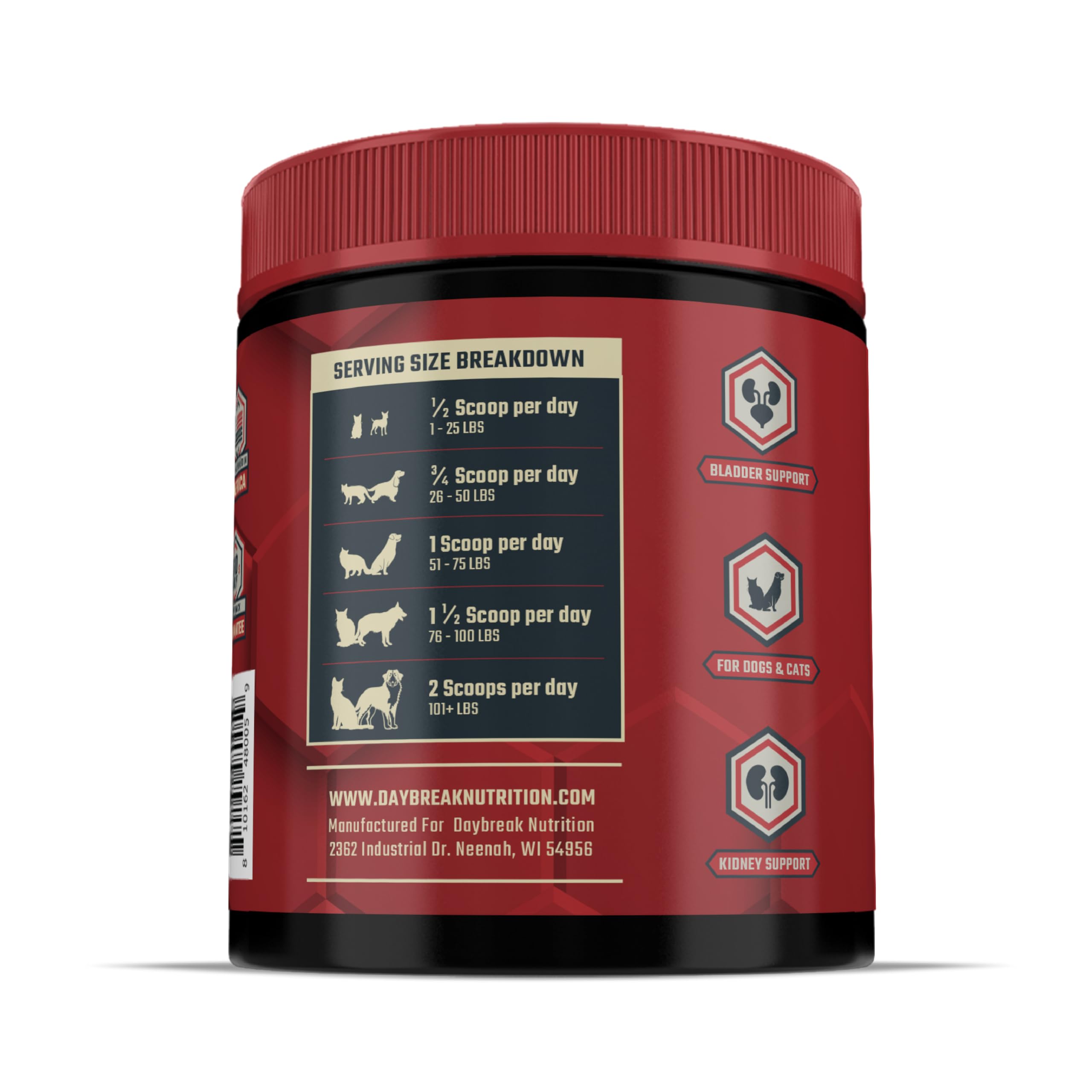 Daybreak Nutrition Utilisation quotidienne – facile à intégrer à l’alimentation.