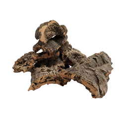 DBDPet écorce liège pour reptiles – plats assortis, surfaces neutres idéales pour décors