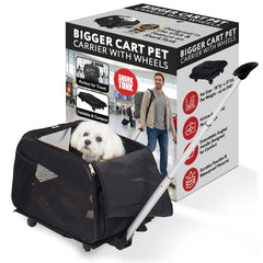 dbest products Panier roulant pour animaux en cabine avec ventilation.