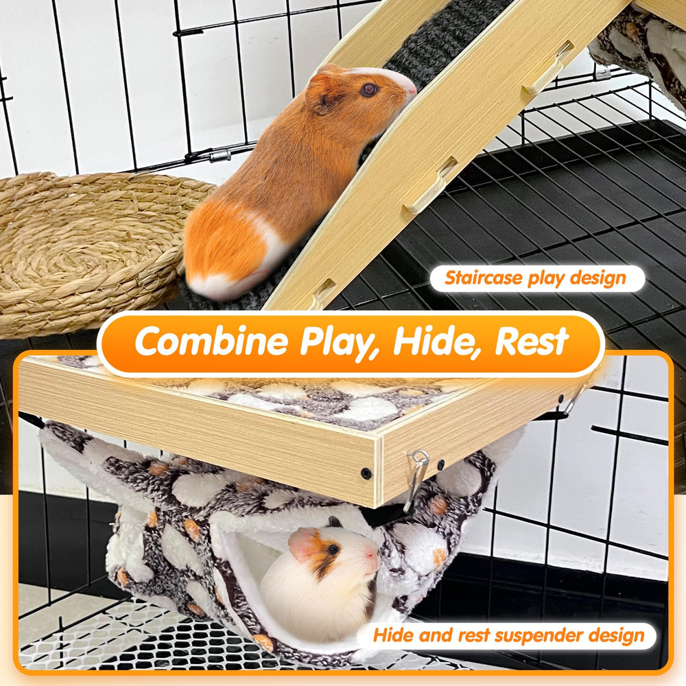 DCIAER cachette cobaye coussin peluche — surface douce pour se détendre