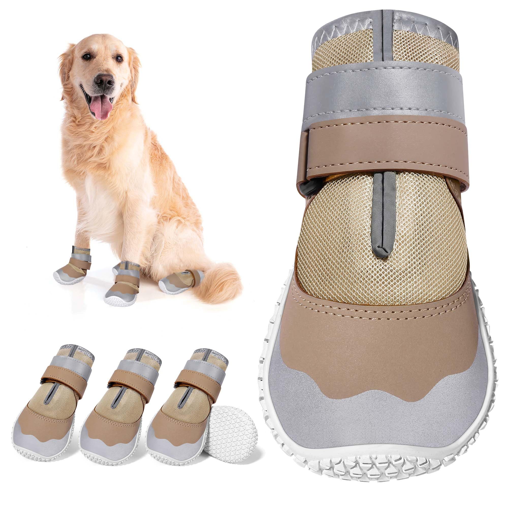 DcOaGt bottes pour chien, mesh respirant, pour été frais et confort.