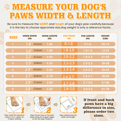 DcOaGt bottes chien, sangles réglables et réfléchissantes pour sécurité nocturne.