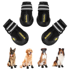 DcOaGt bottes chien XXL avant: protection et adhérence accrues.