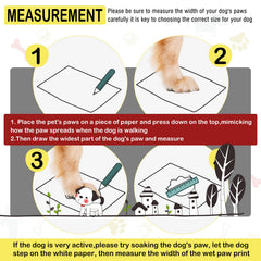 DcOaGt bottes chien XXL matériaux imperméables: pattes au sec.