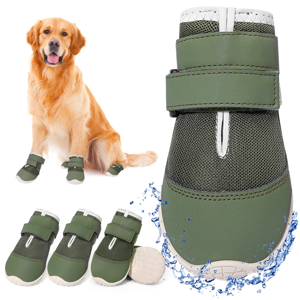 DcOaGt bottes chien XXL en mesh respirant pour confort et protection.