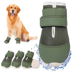 DcOaGt bottes chien XXL en mesh respirant pour confort et protection.