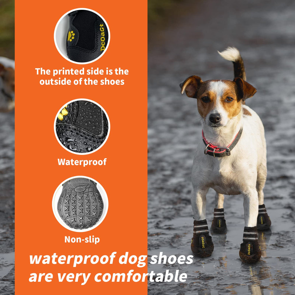 DcOaGt Chaussures Chien Grand – grip anti-derapant pour surfaces variées.