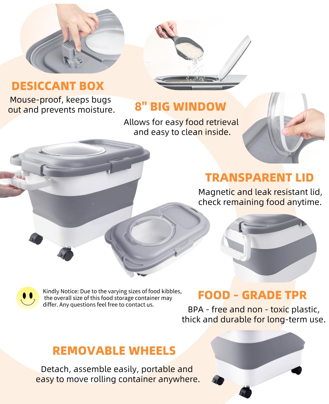 ddmommy-bol-nourriture-pliable-en-silicone: bol pliable pratique pour servir à table.