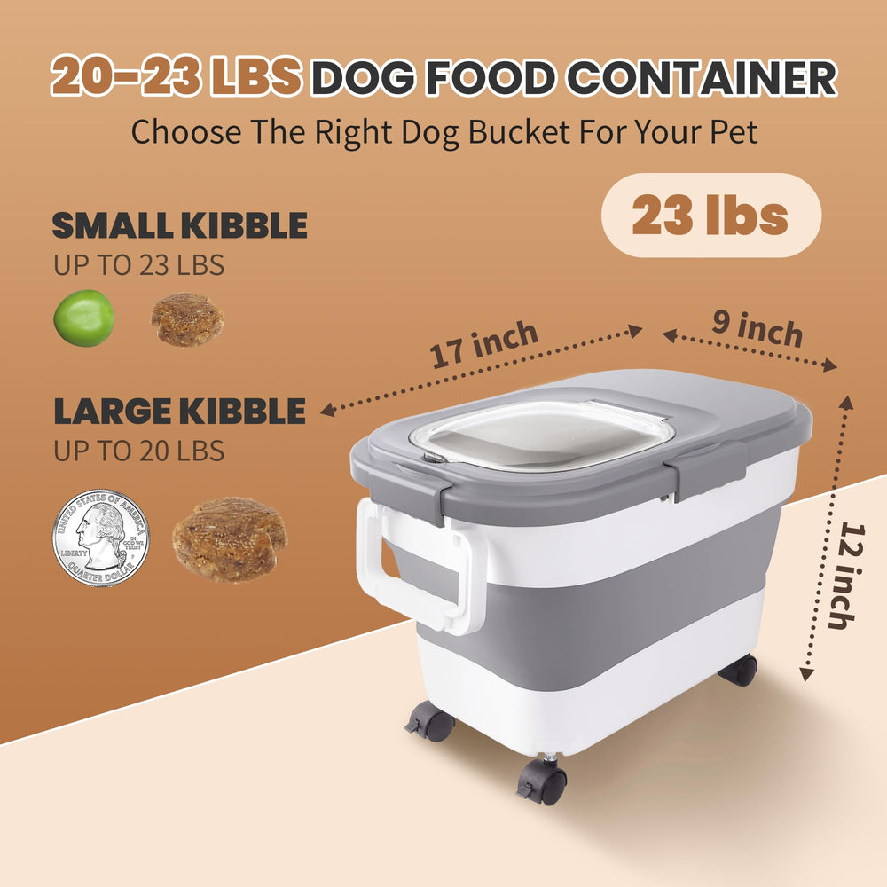 DDMOMMY conteneur repliable pour chien, profite d’un rangement compact.