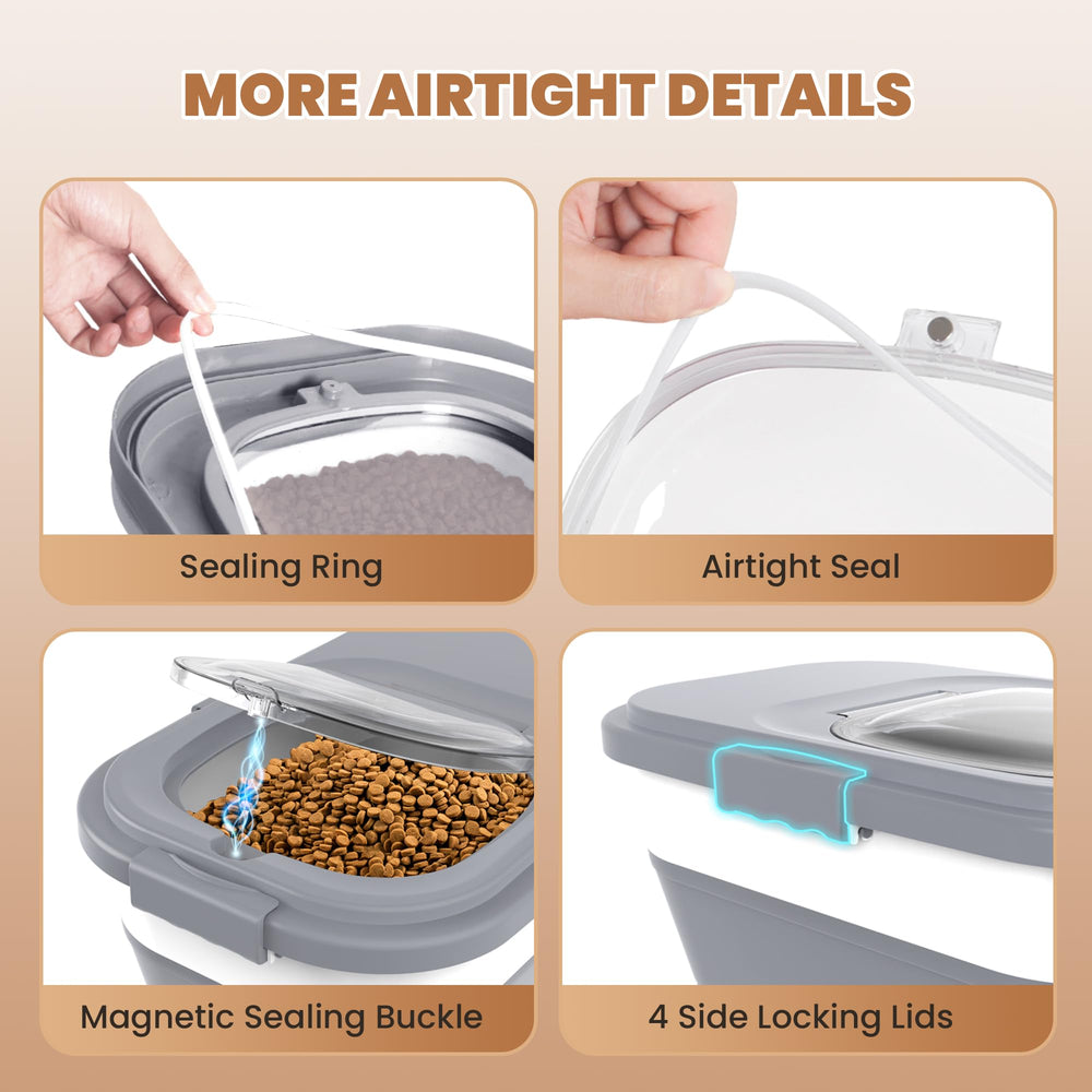 DDMOMMY poignee-amovible-conteneur-nourriture facilite le transport des aliments.