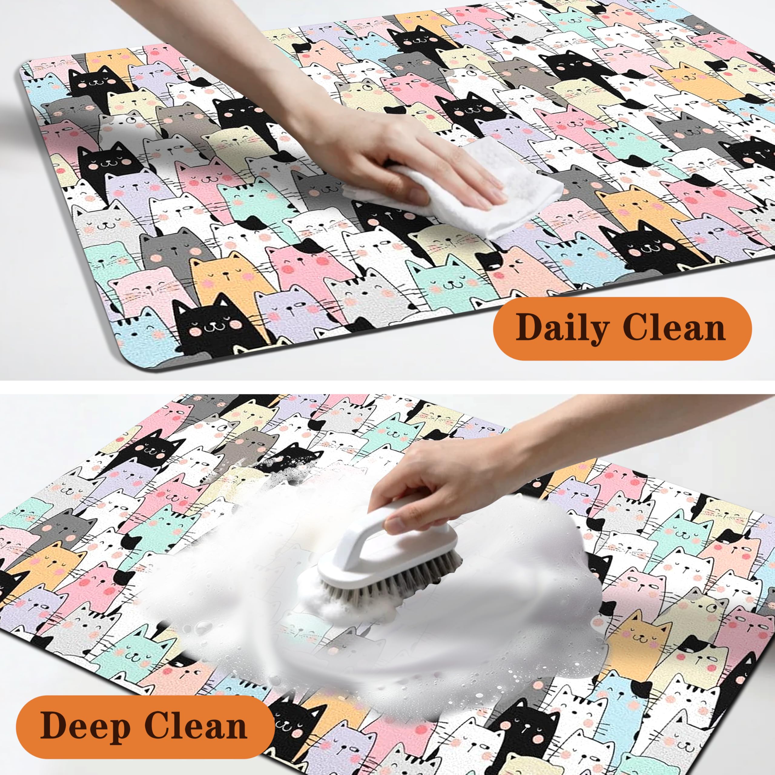 Tapis absorbant eau DDPODNQAK, évite les flaques.