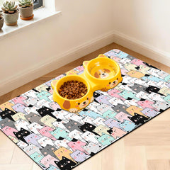 Tapis DDPODNQAK pour chien, imperméable et facile à nettoyer.