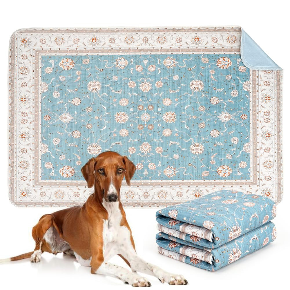 Le tapis Deamoser 26x40 absorbant et reutilisable pour petits animaux.