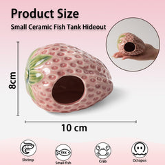 Deapeey caverne-fraise-aquarium: détail texture glace réaliste