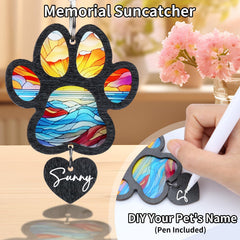 DearKeeps suncatcher-memorial-cristal, reflets lumineux pour illuminer votre coin souvenir.