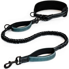 DearWells Laisse à la taille – mains libres pour promenades confortables et sécurisées.