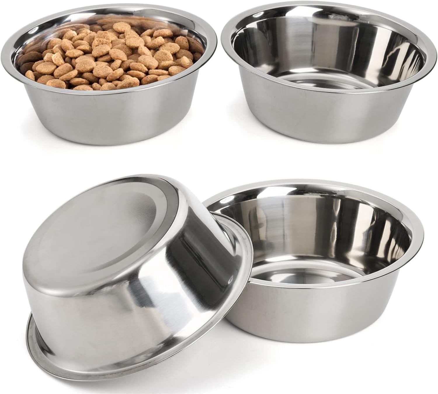 Gamme DEAYOU gamelle inox chat-chien, bol durable et facile a nettoyer.