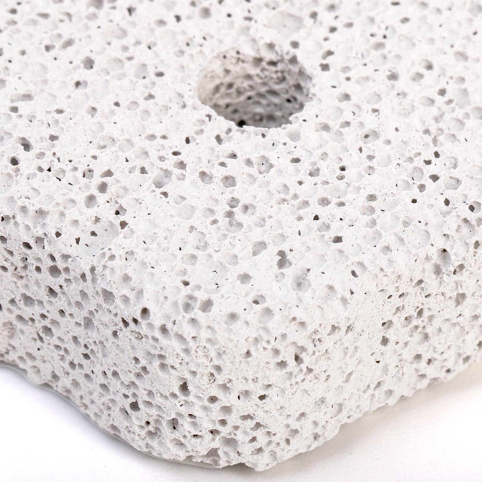 DEAYOU Lava Bites gerbille : jouet de mâchage roche volcanique pour dents et curiosité.