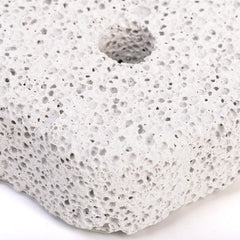 DEAYOU Lava Bites gerbille : jouet de mâchage roche volcanique pour dents et curiosité.