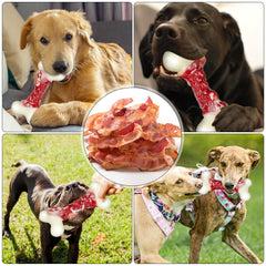 DEBAK os saveur bacon, stimule la mastication et ravit votre chien.